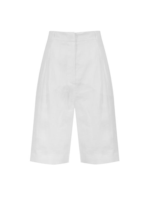 Bermuda lungo MSTCARAVAN in tela di lino MAX MARA STUDIO | 2616141012600002